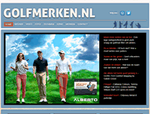 Tablet Screenshot of golfmerken.nl